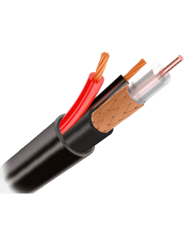 КВК-П 2х0.75 (outdoor) CCA Light. Кабель комбинированный для систем видеонаблюдения. Optimus в Петрозаводске