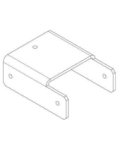 PERCo-MB-16.4. Накладка прямая нижняя. PERCo в Петрозаводске
