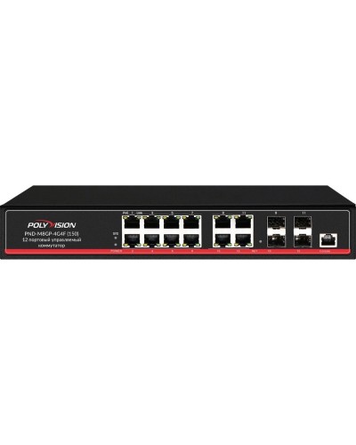 PND-M8GP-4G4F(150). Коммутатор управляемый оптический 12 портовый. Polyvision в Петрозаводске