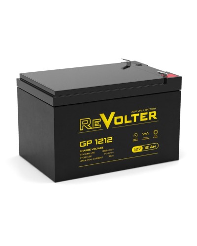Revolter GP 1212. Аккумулятор автомобильный герметичный свинцово-кислотный. Revolter в Петрозаводске
