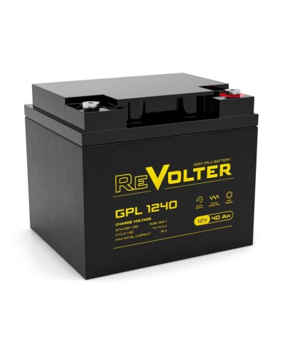 Revolter GPL 1240. Аккумулятор автомобильный герметичный свинцово-кислотный. Revolter в Петрозаводске