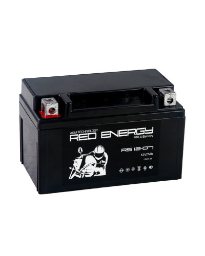 Red Energy RS 1207. Аккумулятор герметичный свинцово-кислотный стартерный. Red Energy в Петрозаводске