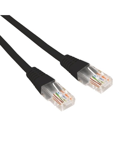 Патч-корд U/UTP CAT 6, RJ45-RJ45, 26AWG, LSZH, черный, 2м REXANT (02-0292-2). Патч-корд UTP. Rexant в Петрозаводске