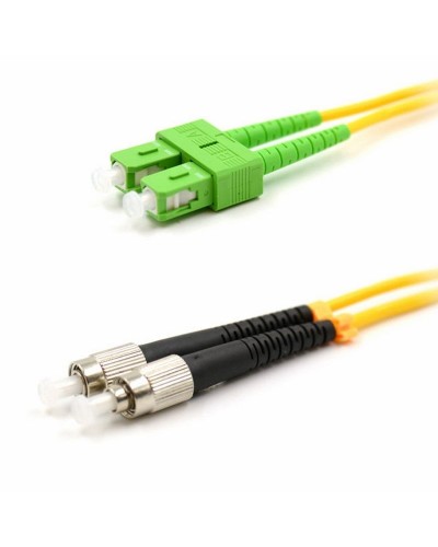 Патч-корд оптический переходной (SM), 9/125 (OS2), SC/APC-FC/UPC, (Duplex), PVC, 5м REXANT (50-2857-1): Патч-корд оптический в Петрозаводске