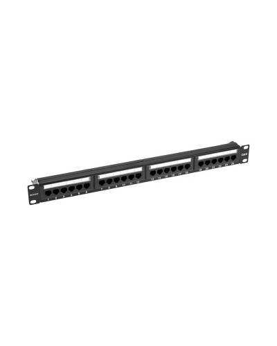 Панель коммутационная с кабельным органайзером 19, 1U, 24 порта, RJ-45, CAT 6, UTP REXANT PRO (02-0231). Патч-панель 19. Rexant в Петрозаводске