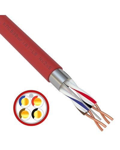КПСВЭВнг(А)-LS 2х2х1,5 (01-4868-1)(REXANT). Кабель для систем пожарной и охранной сигнализации. Rexant в Петрозаводске
