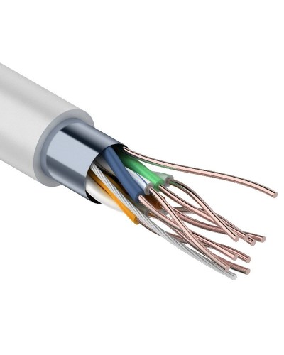 F/UTP, CAT 6, ZH нг(А)-HF, 4PR, 23AWG, INDOOR, SOLID, серый, 305м, REXANT (01-0167). Кабель «витая пара» (LAN) для структурированных систем связи. Rexant в Петрозаводске