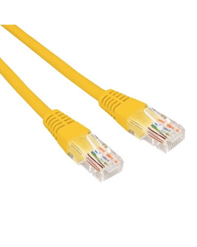 Патч-корд U/UTP CAT 6, RJ45-RJ45, 26AWG, LSZH, желтый, 1.5м REXANT (02-0295-105). Патч-корд UTP. Rexant в Петрозаводске