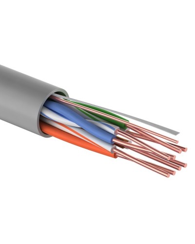 U/UTP, CAT 5e, ZH нг(А)-HF, 4PR, 24AWG, INDOOR, SOLID LIGHT 305 м (01-0059). Кабель «витая пара» (LAN) для структурированных систем связи. Rexant в Петрозаводске