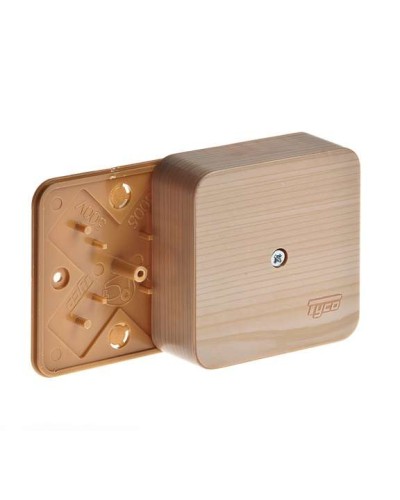 Коробка TYCO ОП 79х79х32мм IP40 сосна (65004-27М). Коробка распределительная. RuVinil в Петрозаводске