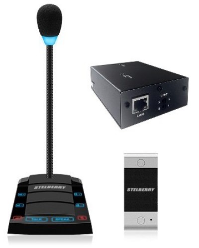 SX-510/1. Устройство переговорное клиент-кассир, дуплексное, с записью переговоров. STELBERRY в Петрозаводске