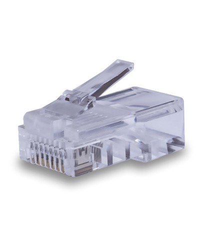 Коннекторы 8P8C UTP Cat.5e (RJ-45) (25шт) (10-0226). Разъем RJ-45. SUPRLAN в Петрозаводске