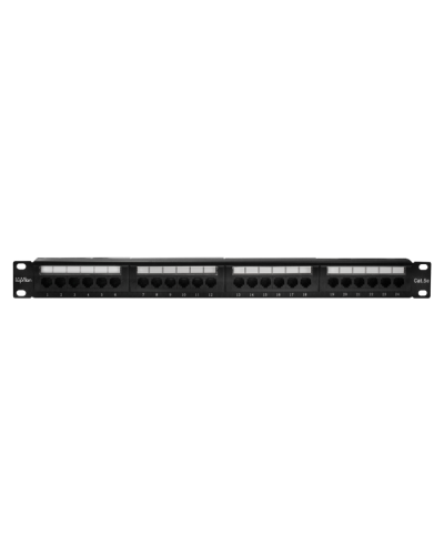 Патч-панель 19", 24хRJ-45, UTP, Cat.5e, 1U (10-0403): Патч-панель 19'' в Петрозаводске