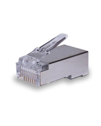 Коннекторы 8P8C FTP Cat.5e (RJ-45) 2pb (100шт) (10-0234). Разъем RJ-45. SUPRLAN в Петрозаводске
