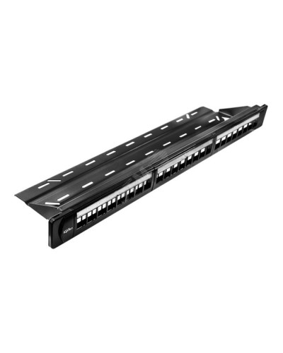 Модульная патч-панель 19", под 24 модуля Keystone, UTP, 1U (10-0401): Модульная патч-панель под 24 модуля, UTP, 1U в Петрозаводске