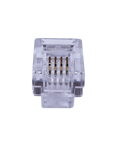 Коннекторы 4P4C (RJ-11) (100шт) (10-0229). Телефонный разъем 4P4C (RJ-11). SUPRLAN в Петрозаводске