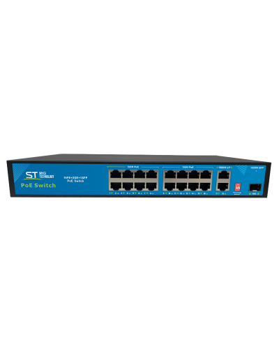 ST-S165POE PRO (версия 2). Сетевой PoE коммутатор. Space Technology в Петрозаводске