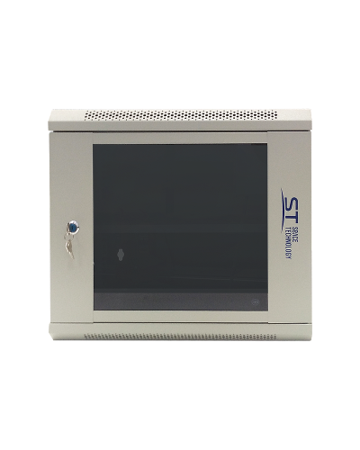 ST-NC9U600 (серый) С ПОЛКОЙ. Шкаф телекоммуникационный 19 настенный 9U. Space Technology в Петрозаводске