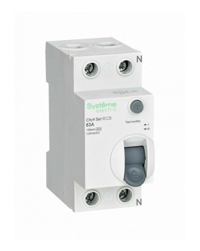 City9 Set 63А 2P 100мА AC 230В (C9R56263). Выключатель дифференциального тока. Systeme Electric в Петрозаводске