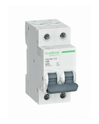 City9 Set 2P 20А 4.5kA С (C9F34220). Автоматический выключатель. Systeme Electric в Петрозаводске