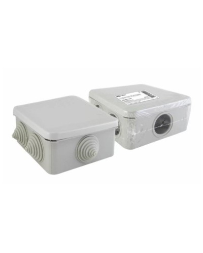 Коробка ОП 100х100х50мм, крышка, IP55, 6 вх. (SQ1401-1255). Распаячная коробка. TDM ЕLECTRIC в Петрозаводске