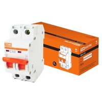 ВА47-29 2Р 40А 4,5кА х-ка С (SQ0206-0097). Автоматический выключатель. TDM ЕLECTRIC