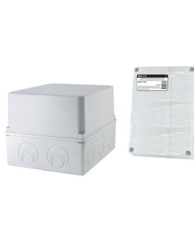Коробка ОП 240х195х165мм, крышка, IP55, кабельные вводы d28-3шт, d37-2шт (SQ1401-1274). Распаячная коробка. TDM ЕLECTRIC в Петрозаводске