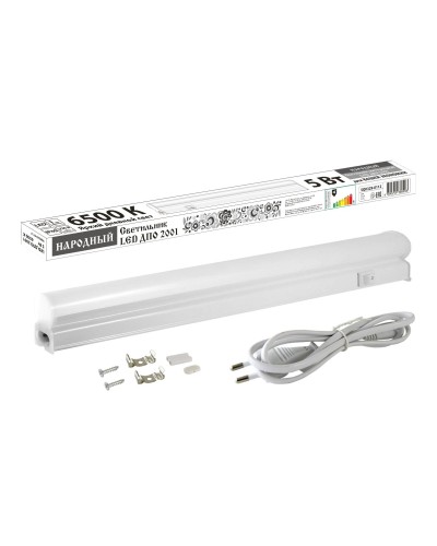 ДПО 2001 5 Вт, 6500К, IP40 (SQ0329-0112). Светильник LED. TDM ЕLECTRIC в Петрозаводске