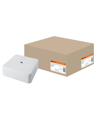 Коробка КР 50х50х20 ОП белая, IP40 (SQ1401-0201). Распаячная коробка. TDM ЕLECTRIC в Петрозаводске