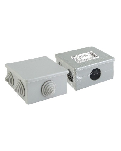Распаячная коробка ОП 80х80х40мм, крышка, IP44, 6 вх. TDM (SQ1401-1235). Распаячная коробка ОП. TDM ЕLECTRIC в Петрозаводске