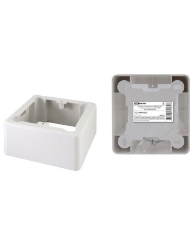 Коробка установочная ОП 85х85х42мм, 1-местная, подъемная, белая, IP20 TDM (SQ1401-0232). Коробка установочная ОП. TDM ЕLECTRIC в Петрозаводске
