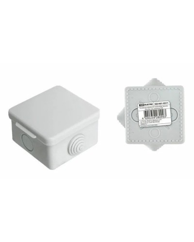 Коробка ОП 65х65х50мм, крышка,  IP54, 4вх. (SQ1401-0111). Распаячная коробка. TDM ЕLECTRIC в Петрозаводске