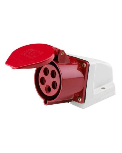 Розетка 125 стационарная 3Р+РЕ+N 32А 380В IP44 (SQ0602-0006). Розетка. TDM ЕLECTRIC в Петрозаводске