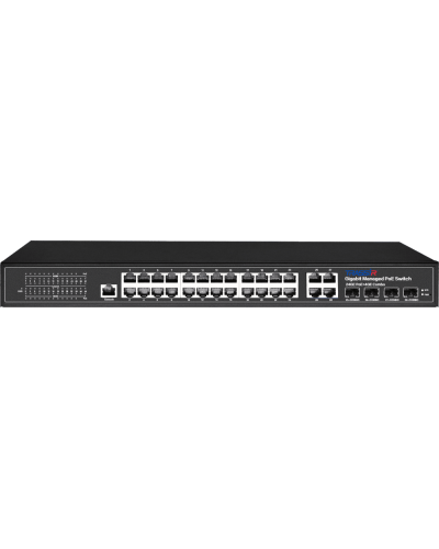 TR-NS24284C-400-24PoE. Коммутатор с PoE. Trassir в Петрозаводске