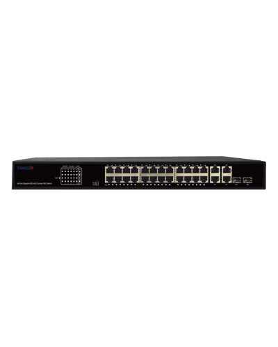 TR-NS14282C-370-24POE. Коммутатор с PoE. Trassir в Петрозаводске