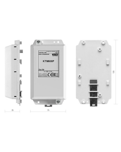 VIZIT-КТМ608Р. Контроллер для ключей RF. VIZIT в Петрозаводске