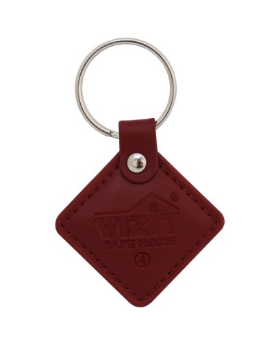 VIZIT-RF2.2 (Red). Брелок proximity кожаный. VIZIT в Петрозаводске