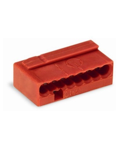 WAGO 243-808 Клемма MICRO 8-проводная красная. Клемма для распределительных коробок. WAGO в Петрозаводске