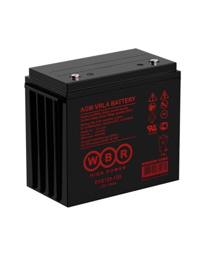 WBR EVX135-12G. Аккумулятор герметичный свинцово-кислотный. WBR в Петрозаводске