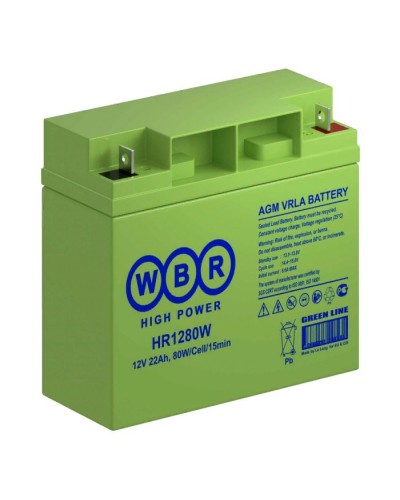 WBR HR1280W. Аккумулятор герметичный свинцово-кислотный. WBR в Петрозаводске