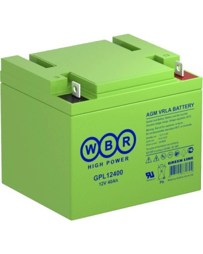 WBR GPL12400. Аккумулятор герметичный свинцово-кислотный. WBR в Петрозаводске