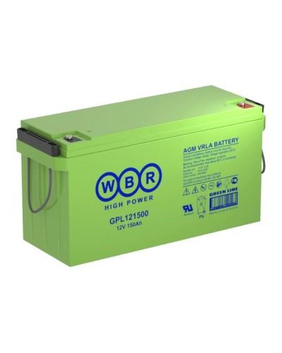 WBR GPL121500. Аккумулятор герметичный свинцово-кислотный. WBR в Петрозаводске