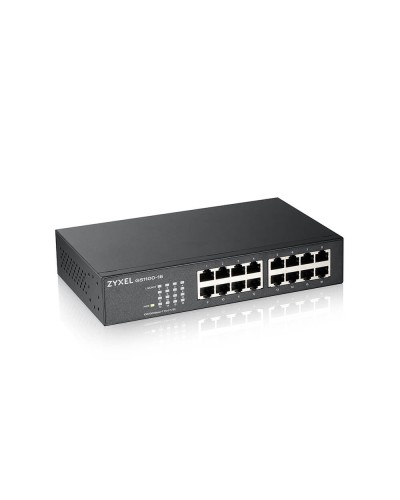GS1100-16-EU0103F. Коммутатор 16xGE, rack 19, бесшумный. ZYXEL в Петрозаводске
