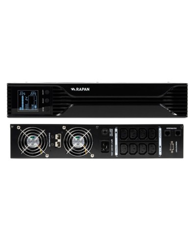 RAPAN-UPS 3000 RACK+4х9Ah (RAPAN-UPS 3000-RACK-IN-4х9-E) (8960). Бесперебойный источник питания. Бастион в Петрозаводске