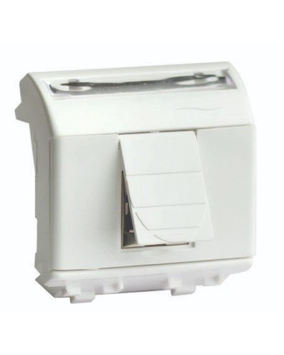 Розетка RJ-45 Brava 2 модуля слоновая кость (75450S): Розетка компьютерная с двумя разъёмами в Петрозаводске