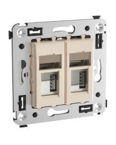 Розетка USB в стену Avanti ванильная дымка (4405543). Розетка USB. ДКС в Петрозаводске