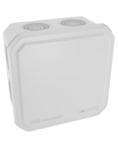 Коробка ответвительная с кабельными вводами IP55, 100х100х50 (53800). Коробка ответвительная. ДКС в Петрозаводске
