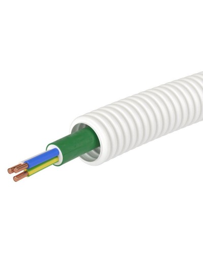 Труба ПЛЛ D20 + ППГнг(А)-HF 3х1,5 (ГОСТ+) (8L82050HF). Гофрошланг с кабелем. ДКС в Петрозаводске