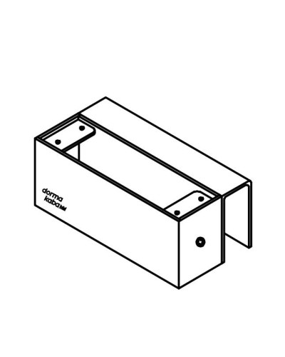 DBA-101 Glass Comfort. Комплект монтажный для цельностеклянной створки, для совместной работы с замком DB100.. dormakaba в Петрозаводске