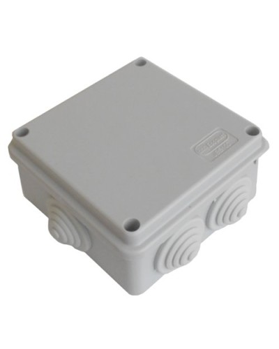 Коробка JBS100 100х100х55, 6 вых., 4P (0,15...2,5мм²) серая (43047HF-GR). Коробка монтажная, огнестойкая, без галогена. Экопласт в Петрозаводске